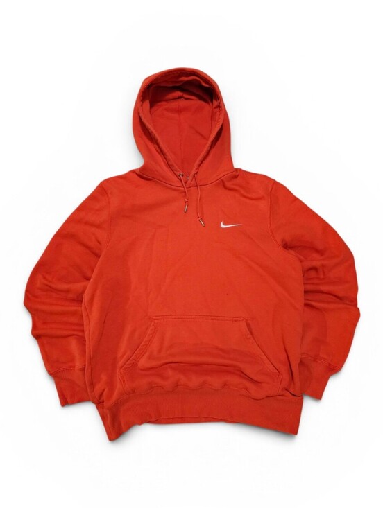 Nike Other - Vintage Y2k Nike Men's Orange Pullover Hoodie